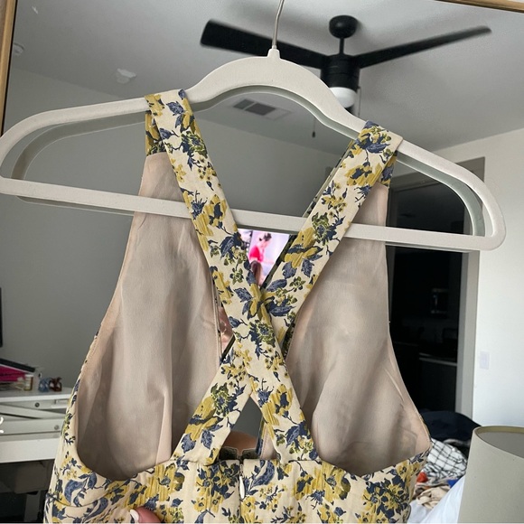 Lovers + Friends Deep V Floral Mini Dress - Picture 4 of 5